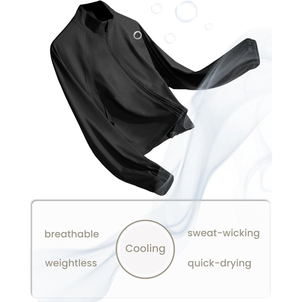 Women’s Athletic Cropped Jacket Polyester Spandex… - image 5